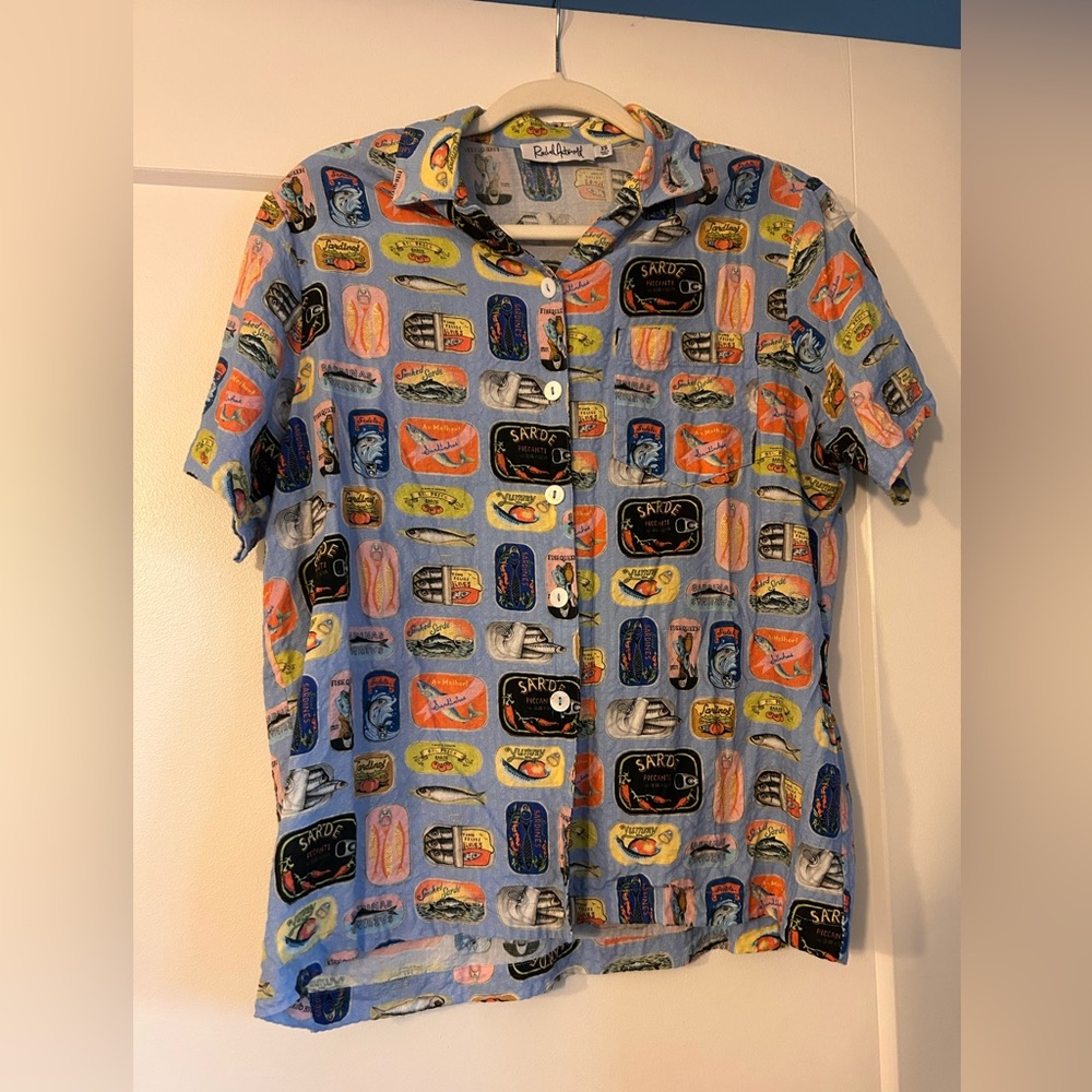 Rachel Antonoff Tinned Fish Button Down